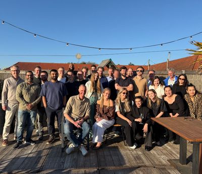 NCIM'ers in de zon